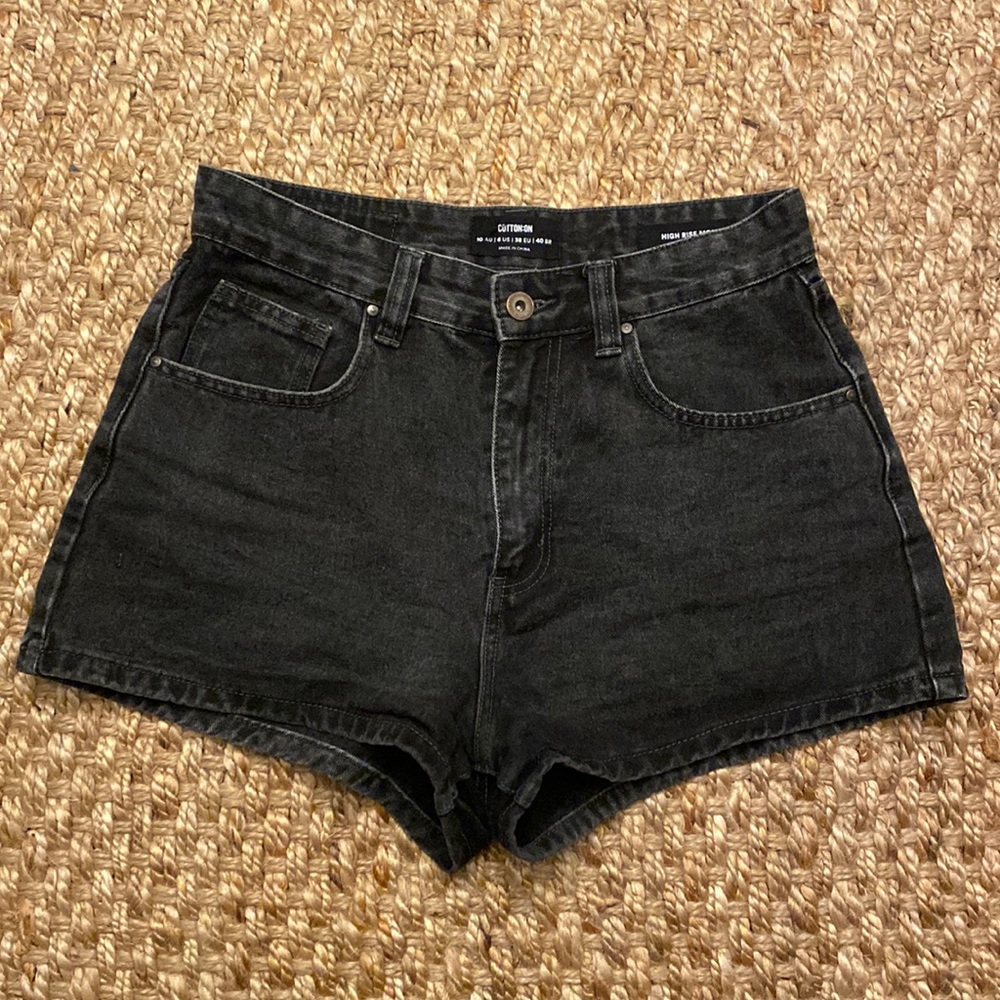 Cotton:On High Rise Mom Shorts